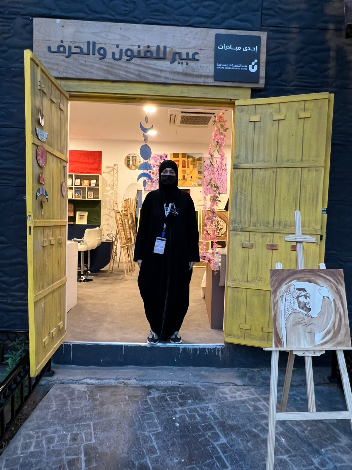 اختتام مشاركة الفنانة عبير بعلوشة في بوليفارد الرياض بعد تجربة فنية استمرت شهرين 55 IMG 20251206 WA0011