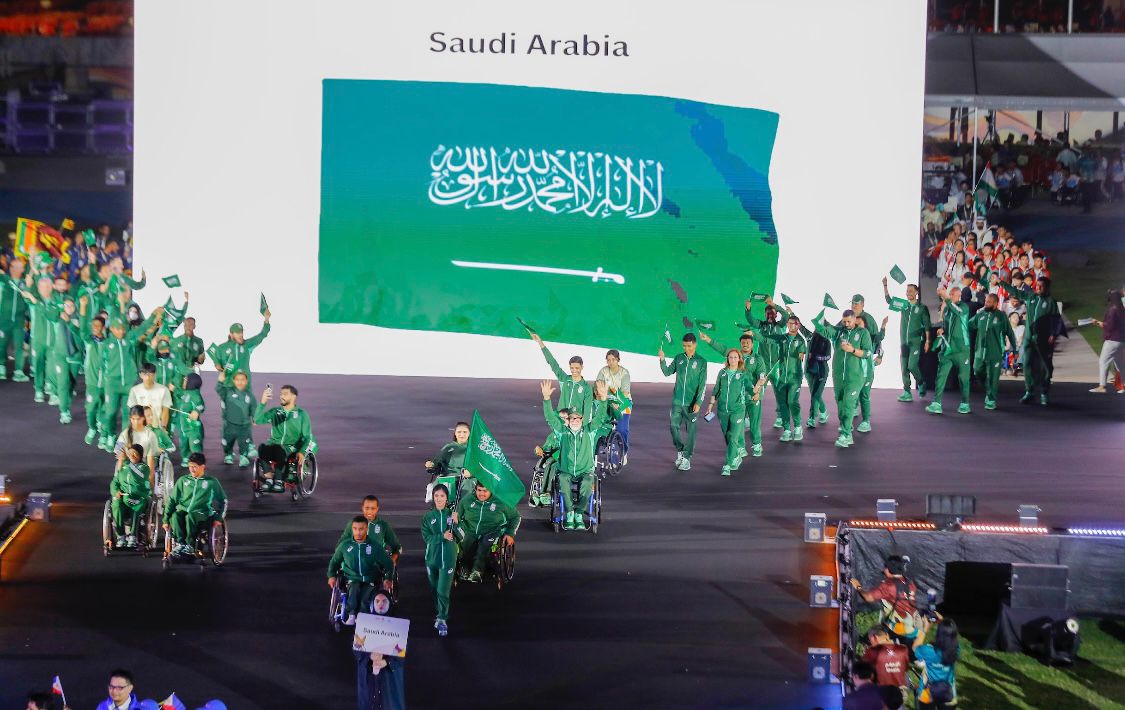 بحضور بن جلوي وآل مكتوم اليوم الأربعاء في دبي و 8 ميداليات سعودية في افتتاح الألعاب البارالمبية الاسيوية السباحة حققت 6 ميداليات وفضيتين في الأثقال 11 IMG 20251210 WA0377